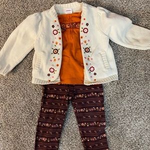 Toddler fall 3 piece set